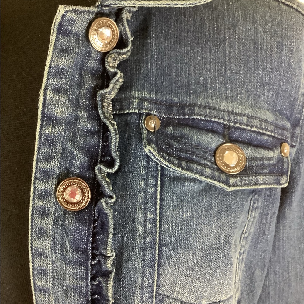 Baccini Blue Jean Jacket - Picture 4 of 11
